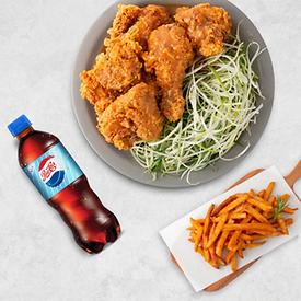[8월기획]오리엔탈파닭치킨+콜라(1.25L)+감자
